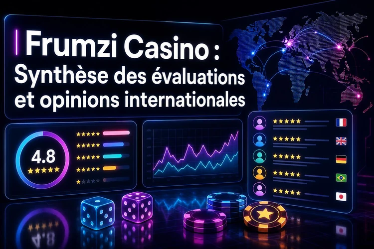 Frumzi Casino: Synthèse des évaluations et opinions internationales