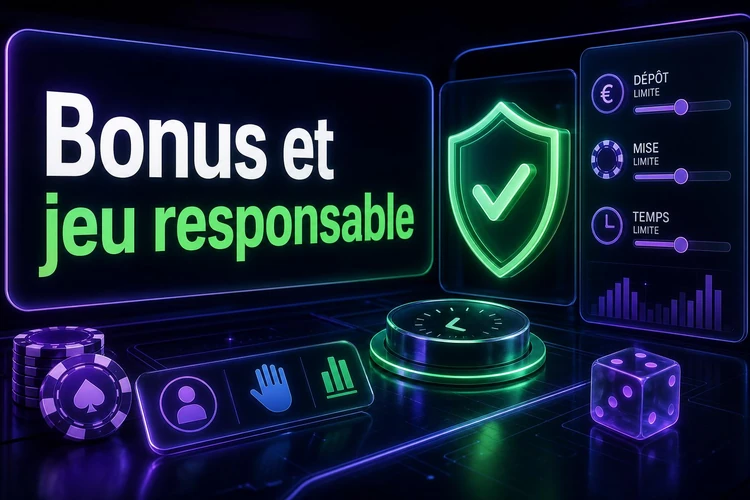 Un bonus à utiliser dans le cadre du jeu responsable