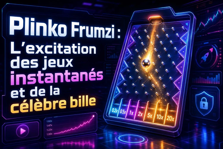 Plinko Frumzi: L'excitation des jeux instantanés et de la célèbre bille