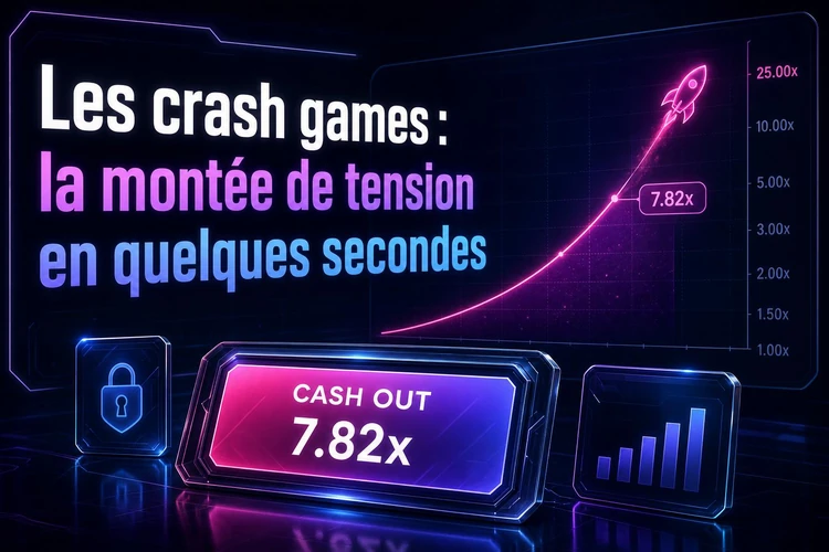 Les crash games: la montée de tension en quelques secondes