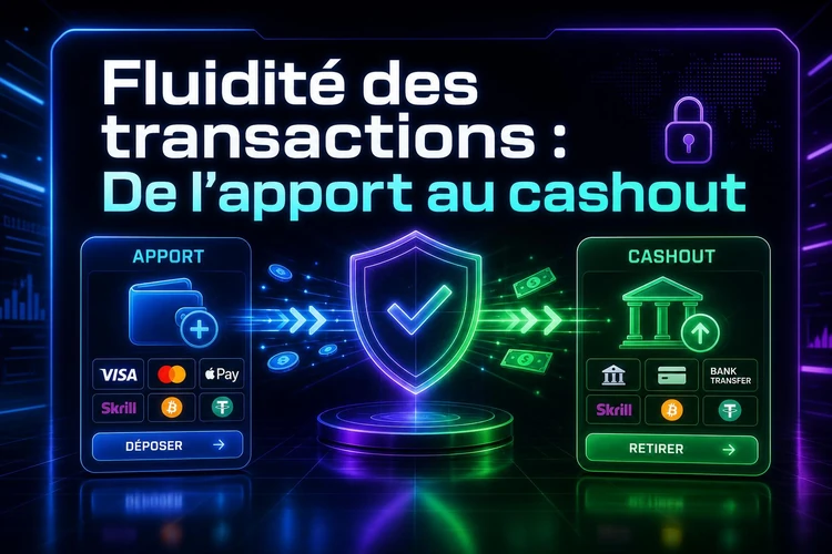 Fluidité des transactions: De l'apport au cashout