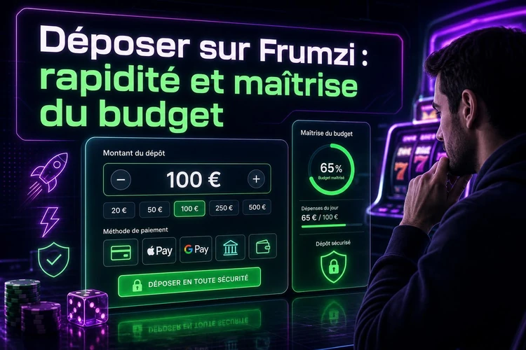 Déposer sur Frumzi: rapidité et maîtrise du budget